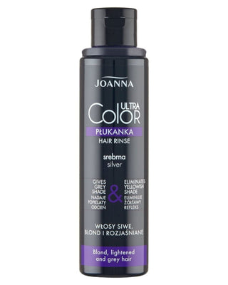 Silberne Haarspülung für einen aschigen Farbton, Ultra Color Joanna