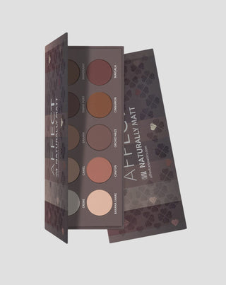 Natürlich Matt gepresste Lidschatten Palette Affekt professionelle Kosmetik