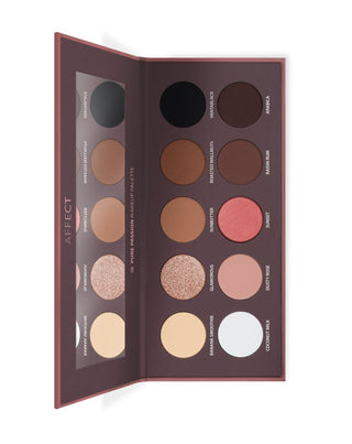 Pure Passion Professional Cosmetics Palette von lang anhaltenden gepressten Lidschatten