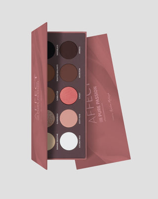 Pure Passion Professional Cosmetics Palette von lang anhaltenden gepressten Lidschatten