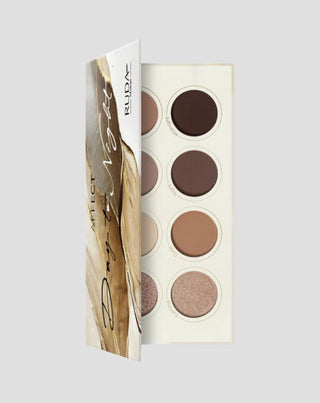 Lidschattenpalette für Tag und Nacht in Nude-Tönen