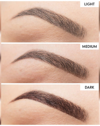 Wasserdichte Augenbrauen-Pomade Light Kühles Braun Effect - 4