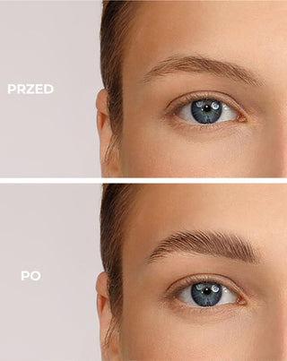 Wasserdichte Augenbrauen-Pomade Light Kühles Braun Effect