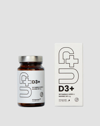 Nahrungsergänzungsmittel Up D3+ Vitamin D3 in Kombination mit Magnesium UP Health Pharma 60 Kapseln - 3