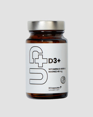 Nahrungsergänzungsmittel Up D3+ Vitamin D3 in Kombination mit Magnesium UP Health Pharma 60 Kapseln - 1