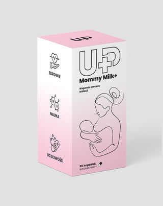 UP Mommy Milk+ Nahrungsergänzungsmittel zur Unterstützung der Laktation für stillende Mütter UP Health Pharma