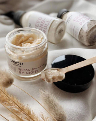 Zweite Haut Repair by night Veoli Botanica Nacht-Gesichtscreme mit Lipidschutz - 2