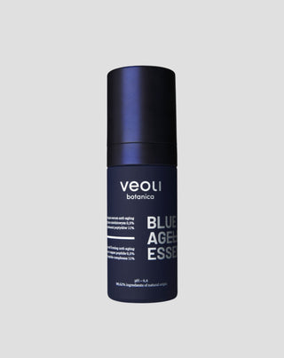 Blaue alterslose Essenz Anti-Aging-Serum Veoli Botanica
