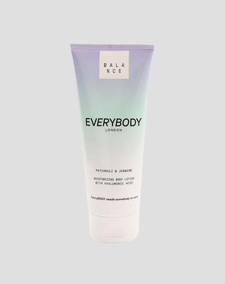 BALANCE feuchtigkeitsspendende Körperlotion mit Hyaluronsäure Patchouli & Jasmin Everybody London