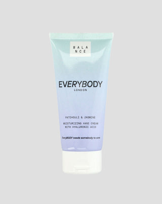 BALANCE Patchouli & Jasmin feuchtigkeitsspendende Handcreme mit Hyaluronsäure Everybody London