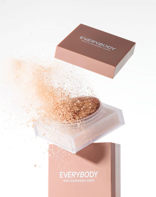 Glättender Gesichtspuder mit mattem Finish Everybody London
