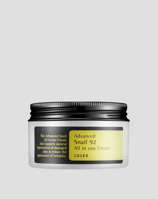 Regenerierende und feuchtigkeitsspendende Schneckenschleim-Creme Advanced Snail 92 All In One Cream COSRX