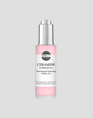 Serum CERAMIDE Complex 5% mit feuchtigkeitsspendender und faltenverhindernder Wirkung BIOUP