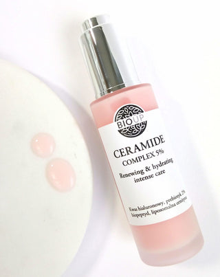 Serum CERAMIDE Complex 5% mit feuchtigkeitsspendender und Anti-Falten-Wirkung BIOUP