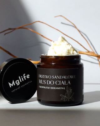 Sandelholz-Körpermousse mit Grapefruit und Bergamotte MgLife