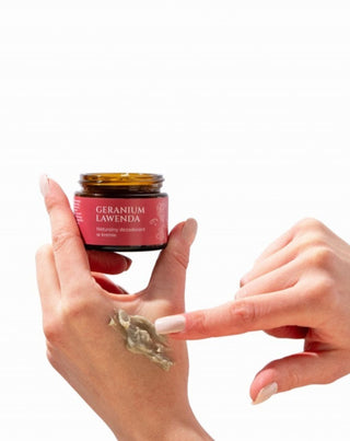 Geranium Creme Deodorant und Mglife Lavendel Deodorant