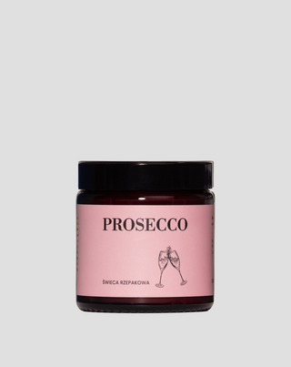 Natürliche Rapskerze mit einem erfrischenden, leicht süßen Prosecco-Duft von Mglife