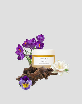 Stärkende Creme mit stabilem Vitamin C und Sanddorn für Kapillaren HELP Biosoma