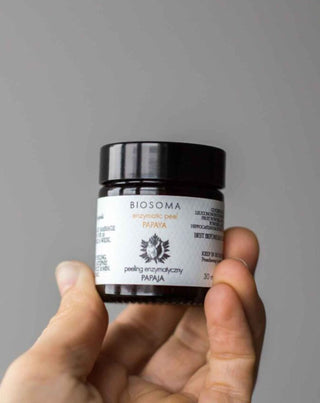 Enzympeeling – Papaya-Maske für alle Hauttypen, RAW Biosoma-Linie - 2