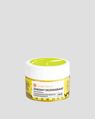 Natürlicher Deo-Creme - gesunder Deo mit Leinen & Patchouli Opcja Natura - 1