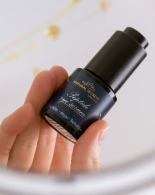 Natural Secrets Gel Augenserum mit Peptiden, Gurkensaft und Meeresalgen