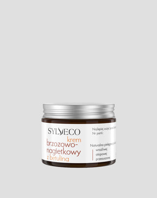 Beruhigende und regenerierende Creme für empfindliche Birken- und Nudehaut mit Sylveco Beulina
