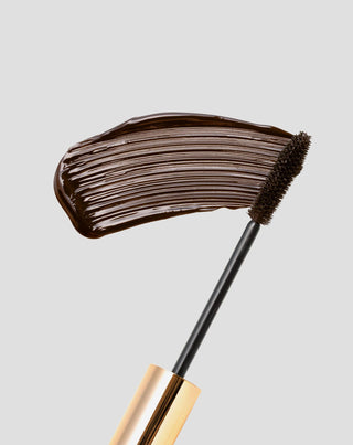 Mascara mit 2in1 Pflege Eyegasm Brown stimulierend für das Wimpernwachstum Paese - 2