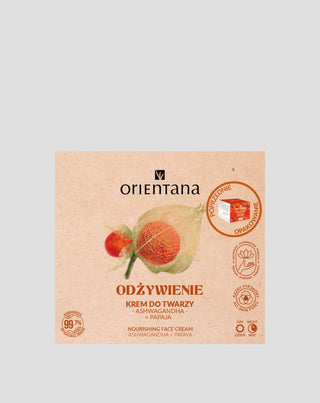 Orientana Gesichtscreme mit indischem Ginseng (Ashwagandha)