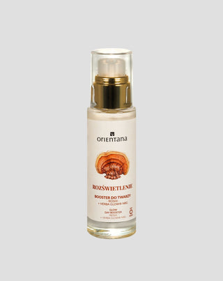 Leuchtender Booster mit Reishi-Adaptogenen und Orientana-Bergrose