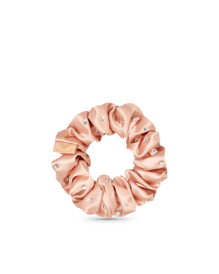 Haarbänder aus Seide mit Kristallen – rose gold Crystallove