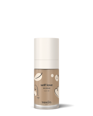 Natürliche und umweltfreundliche BB Self Love Gesichtscreme in Sunny Beige 30 ml Resibo