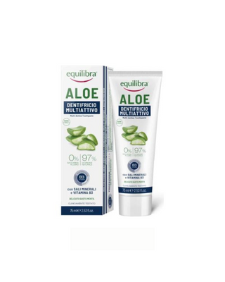 Equilibra Aloe Vera Zahnpasta mit dreifacher Wirkung