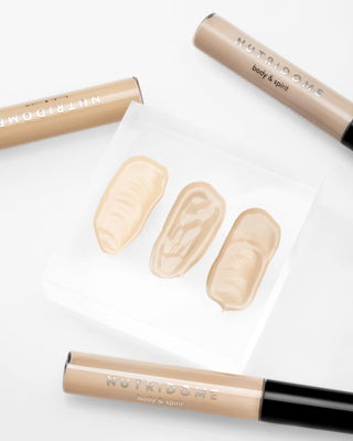 Concealer unter den Augen mit Vitamin C bei Unreinheiten für sehr helle Nutridome-Haut