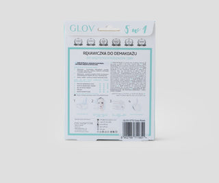 On-The-Go Ivory Glov Handschuhe zum Schminkentferner und zur Reinigung des Gesichts