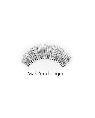 Künstliche 2d-Wimpern für mehrere Anwendungen für einen natürlichen Effekt Make'em Longer Bamm!Lashes