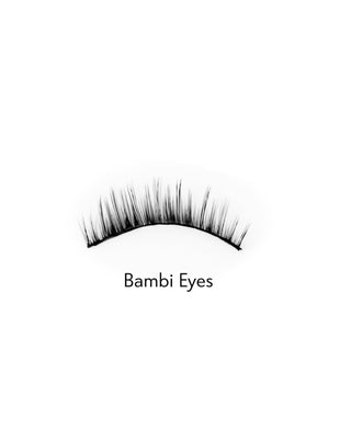 Falsche Wimpern auf dem 2D-Streifen für den mehrfachen Gebrauch, weiche und leichte Bambi Eyes Bamm!Lashes