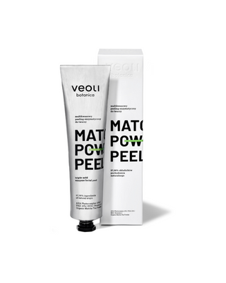 Enzymatisches Peeling mit AHA 10%, PHA 10%, BHA Matcha Power Peeling Veoli Botanica