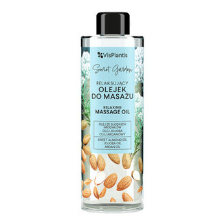Feuchtigkeitsspendendes und entspannendes Massageöl mit Mandelduft Secret Garden Vis Plantis