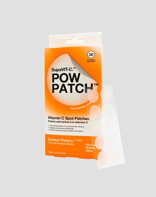SupaVit-C Pow Patch Carbon Theory_2 Vitamin C Fleckenpflaster für Hautunreinheiten