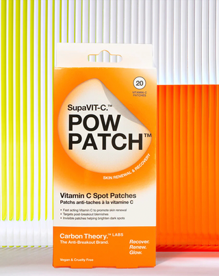 SupaVit-C Pow Patch Carbon Theory_3 Vitamin C Fleckenpflaster für Hautunreinheiten
