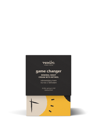 Natürliche Gesichtscreme mit Retinol Game Changer 30 ml Resibo