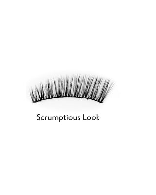 Falsche Wimpern auf dem 2D-Streifen für den mehrfachen Gebrauch Scrumptious Look Bamm!Lashes