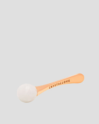 3D Augenmassagegerät mit Bergkristall und Crystallove_3 Creme-Applikator - 3