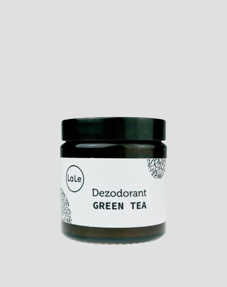 Erfrischendes ökologisches Deodorant in Cremeform mit Natron Green Tea La-Le - 1