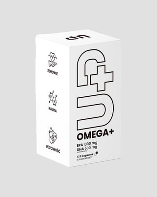 Supplement Up Omega+ UP Omega-3 Ungesättigte Fettsäuren Health Pharma 120 Kapseln