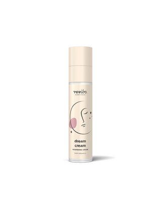 Regenerierende Traumcreme für das Gesicht, die Müdigkeit und Austrocknung reduziert 50 ml Resibo