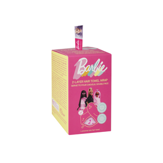 Wendbare Barbie Haar Turban Doppelseitige Haarwickel Sport&Satin Pink Panther Glov