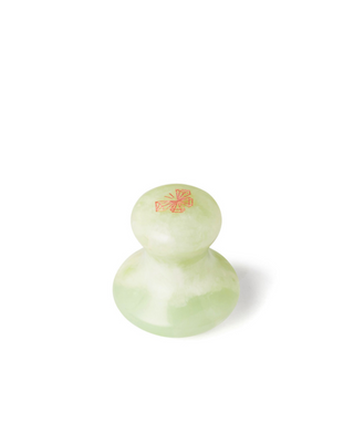 Gesichtsmassagepilz mit natürlicher Jade, Crystallove