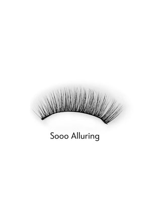 Künstliche 2d-Wimpern auf einem Streifen zur mehrfachen Verwendung Sooo Alluring Bamm!Lashes