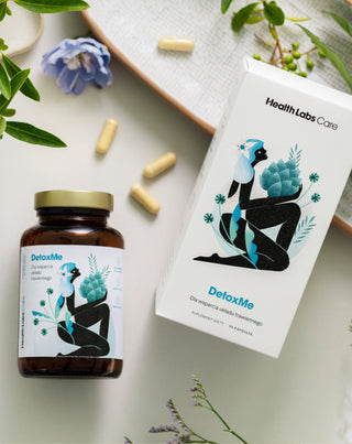 Ein Nahrungsergänzungsmittel, das die Arbeit des Verdauungssystems unterstützt DetoxMe Health Labs Care